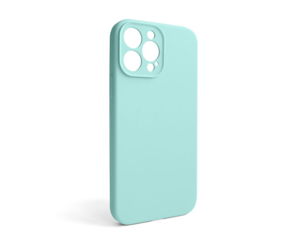 Чохол Full Silicone Case для Apple iPhone 13 Pro Max sea blue (21) закрита камера (без логотипу)