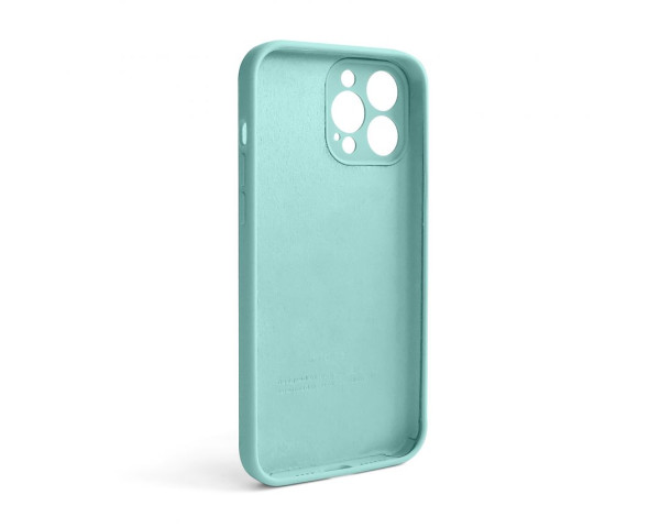 Чохол Full Silicone Case для Apple iPhone 13 Pro Max sea blue (21) закрита камера (без логотипу)