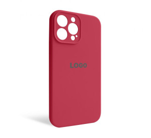 Чехол Full Silicone Case для Apple iPhone 13 Pro Max camellia (25) закрытая камера
