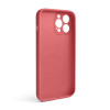 Чохол Full Silicone Case для Apple iPhone 13 Pro Max camellia (25) закрита камера (без логотипу)