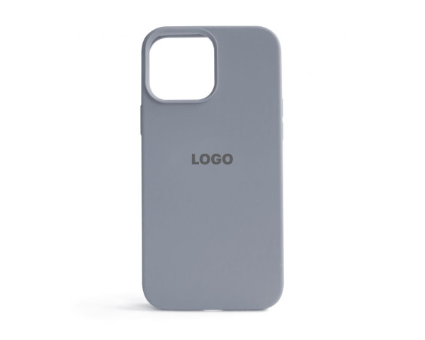 Чехол Full Silicone Case для Apple iPhone 13 Pro Max lavender grey (28)