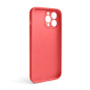 Чохол Full Silicone Case для Apple iPhone 13 Pro Max peach (30) закрита камера (без логотипу)