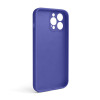 Чохол Full Silicone Case для Apple iPhone 13 Pro Max purple (34) закрита камера (без логотипу)