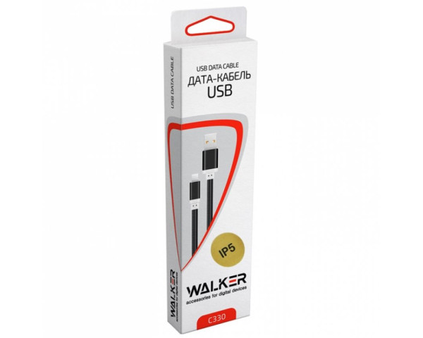 Кабель USB WALKER C330 Lightning gold