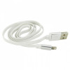Кабель USB WALKER C330 Lightning white