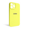 Чохол Full Silicone Case для Apple iPhone 13 Pro Max flash lime (41) закрита камера