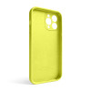 Чохол Full Silicone Case для Apple iPhone 13 Pro Max flash lime (41) закрита камера
