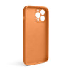 Чохол Full Silicone Case для Apple iPhone 13 Pro Max papaya (49) закрита камера (без логотипу)