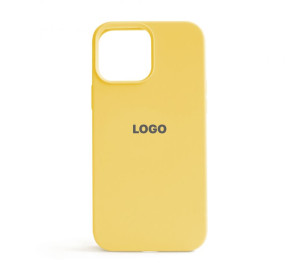Чехол Full Silicone Case для Apple iPhone 13 Pro Max canary yellow (50)