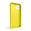 Чохол Full Silicone Case для Apple iPhone 13 Pro Max canary yellow (50) закрита камера