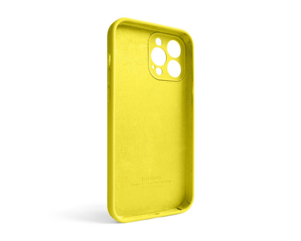 Чохол Full Silicone Case для Apple iPhone 13 Pro Max canary yellow (50) закрита камера