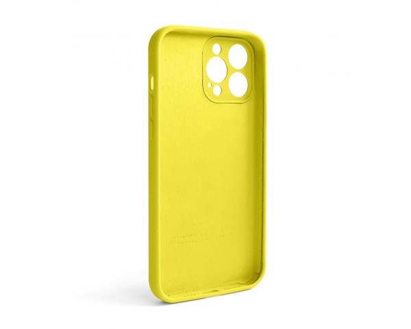 Чохол Full Silicone Case для Apple iPhone 13 Pro Max canary yellow (50) закрита камера (без логотипу)