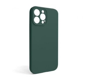 Чохол Full Silicone Case для Apple iPhone 13 Pro Max pine green (55) закрита камера (без логотипу)