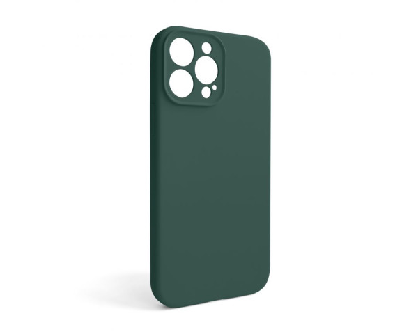 Чохол Full Silicone Case для Apple iPhone 13 Pro Max pine green (55) закрита камера (без логотипу)