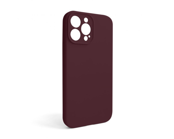 Чехол Full Silicone Case для Apple iPhone 13 Pro Max plum (57) закрытая камера (без логотипа)
