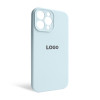 Чохол Full Silicone Case для Apple iPhone 13 Pro Max sky blue (58) закрита камера