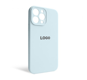 Чохол Full Silicone Case для Apple iPhone 13 Pro Max sky blue (58) закрита камера