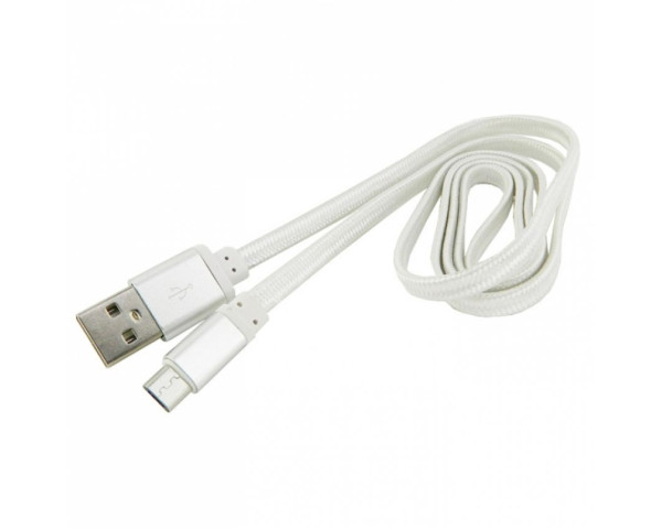 Кабель USB WALKER C330 Micro white
