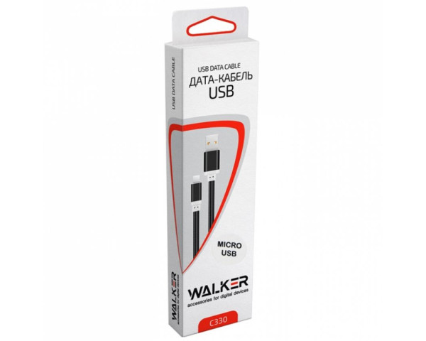 Кабель USB WALKER C330 Micro white