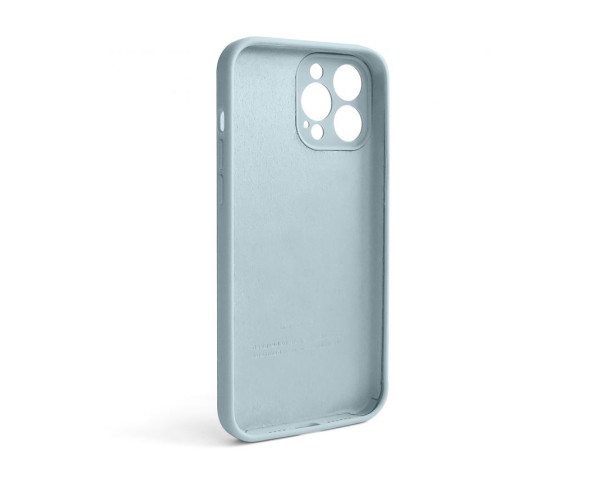 Чохол Full Silicone Case для Apple iPhone 13 Pro Max sky blue (58) закрита камера (без логотипу)