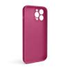 Чохол Full Silicone Case для Apple iPhone 13 Pro Max pomegranate (59) закрита камера (без логотипу)