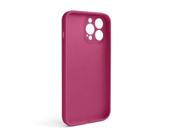 Чохол Full Silicone Case для Apple iPhone 13 Pro Max pomegranate (59) закрита камера (без логотипу)