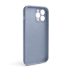 Чохол Full Silicone Case для Apple iPhone 13 Pro Max sierra blue (62) закрита камера (без логотипу)