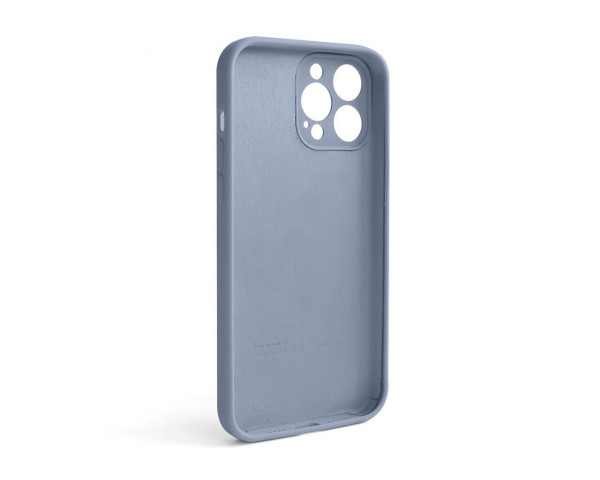 Чохол Full Silicone Case для Apple iPhone 13 Pro Max sierra blue (62) закрита камера (без логотипу)