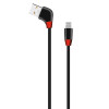 Кабель USB WALKER C340 Lightning black