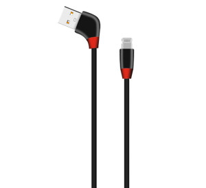 Кабель USB WALKER C340 Lightning black