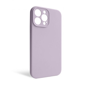 Чехол Full Silicone Case для Apple iPhone 13 Pro Max lilac purple (72) закрытая камера (без логотипа)