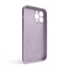 Чехол Full Silicone Case для Apple iPhone 13 Pro Max lilac purple (72) закрытая камера (без логотипа)