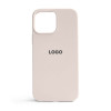 Чехол Full Silicone Case для Apple iPhone 13 Pro Max grey pink (73)