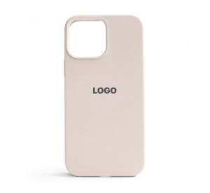 Чехол Full Silicone Case для Apple iPhone 13 Pro Max grey pink (73)