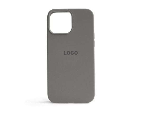Чохол Full Silicone Case для Apple iPhone 13 Pro Max titanium grey (74)