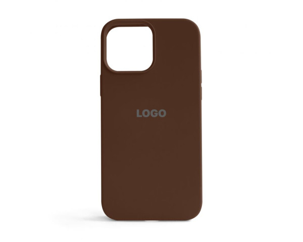 Чохол Full Silicone Case для Apple iPhone 13 Pro Max dark brown (75)