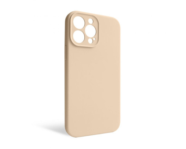 Чехол Full Silicone Case для Apple iPhone 13 Pro Max desert gold (76) закрытая камера (без логотипа)