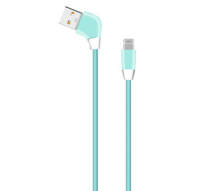 Кабель USB WALKER C340 Lightning green