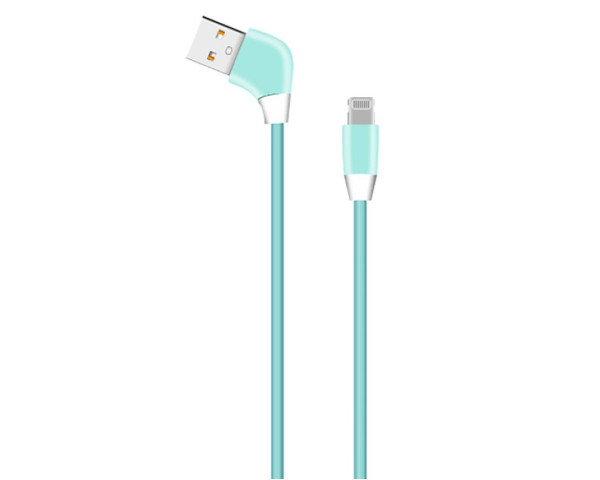 Кабель USB WALKER C340 Lightning green