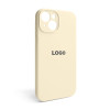 Чохол Full Silicone Case для Apple iPhone 14 antique white (10) закрита камера