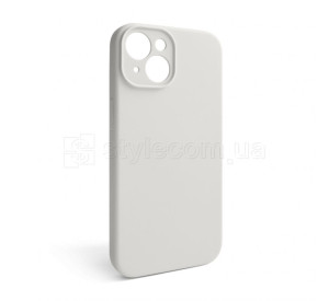 Чехол Full Silicone Case для Apple iPhone 14 stone (11) закрытая камера (без логотипа)