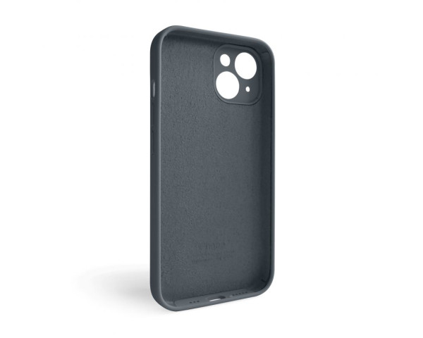 Чохол Full Silicone Case для Apple iPhone 14 dark grey (15) закрита камера