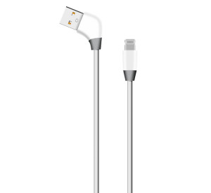 Кабель USB WALKER C340 Lightning white