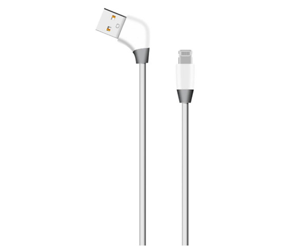 Кабель USB WALKER C340 Lightning white