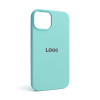 Чехол Full Silicone Case для Apple iPhone 14 sea blue (21)