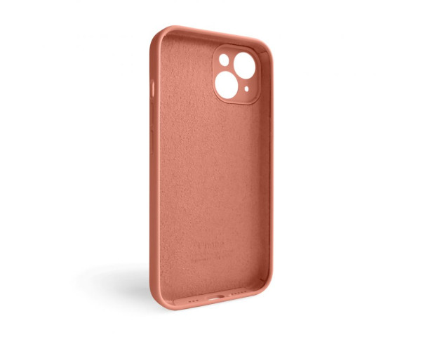 Чехол Full Silicone Case для Apple iPhone 14 flamingo (27) закрытая камера