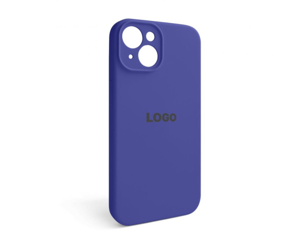 Чехол Full Silicone Case для Apple iPhone 14 purple (34) закрытая камера