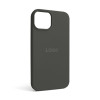 Чехол Full Silicone Case для Apple iPhone 14 dark olive (35)
