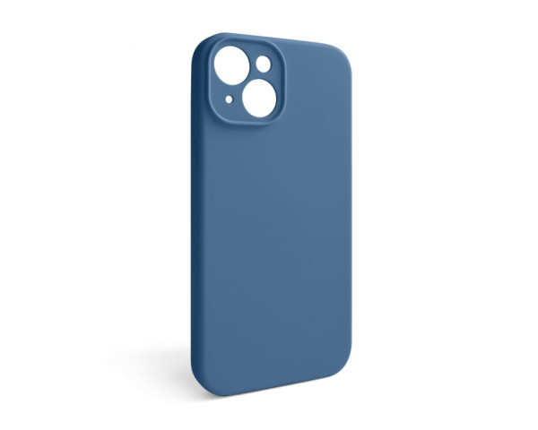 Чохол Full Silicone Case для Apple iPhone 14 blue cobalt (36) закрита камера (без логотипу)