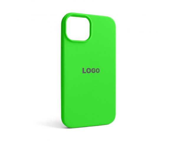Чехол Full Silicone Case для Apple iPhone 14 shiny green (40)